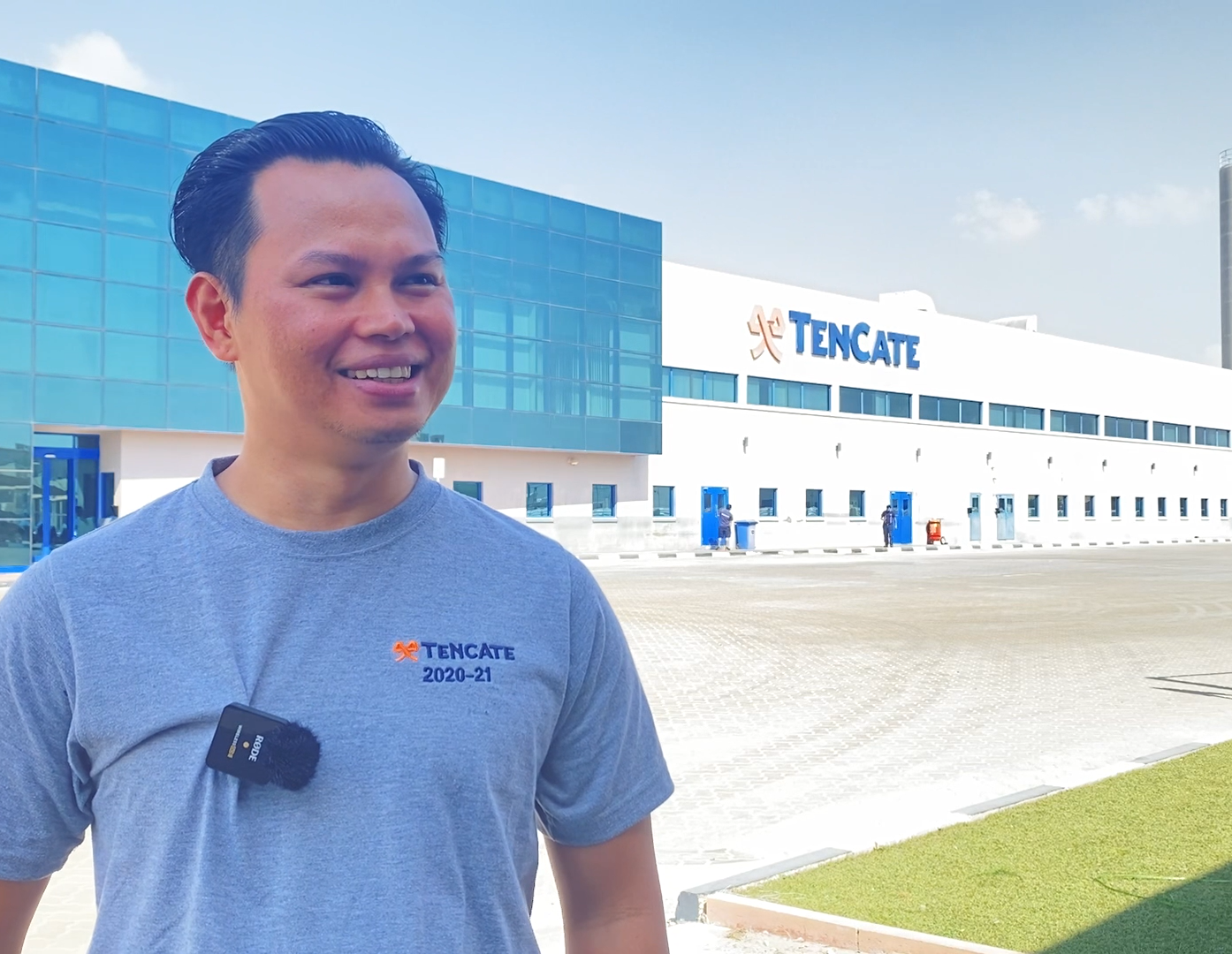 Ariel gives a glimpse into his life at TenCate Grass ME
