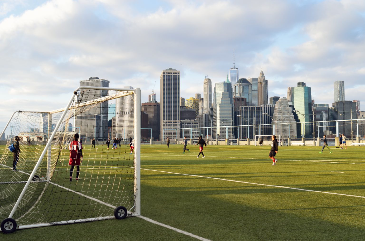 Football takes over New York City