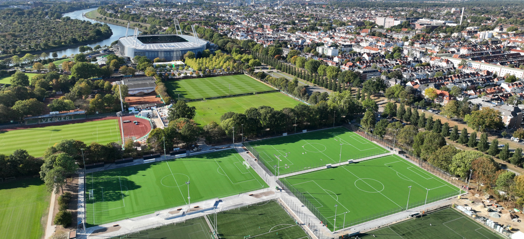 Pure PT™ training fields at Werder Bremen