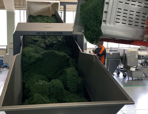 Bringing process waste recycling in-house