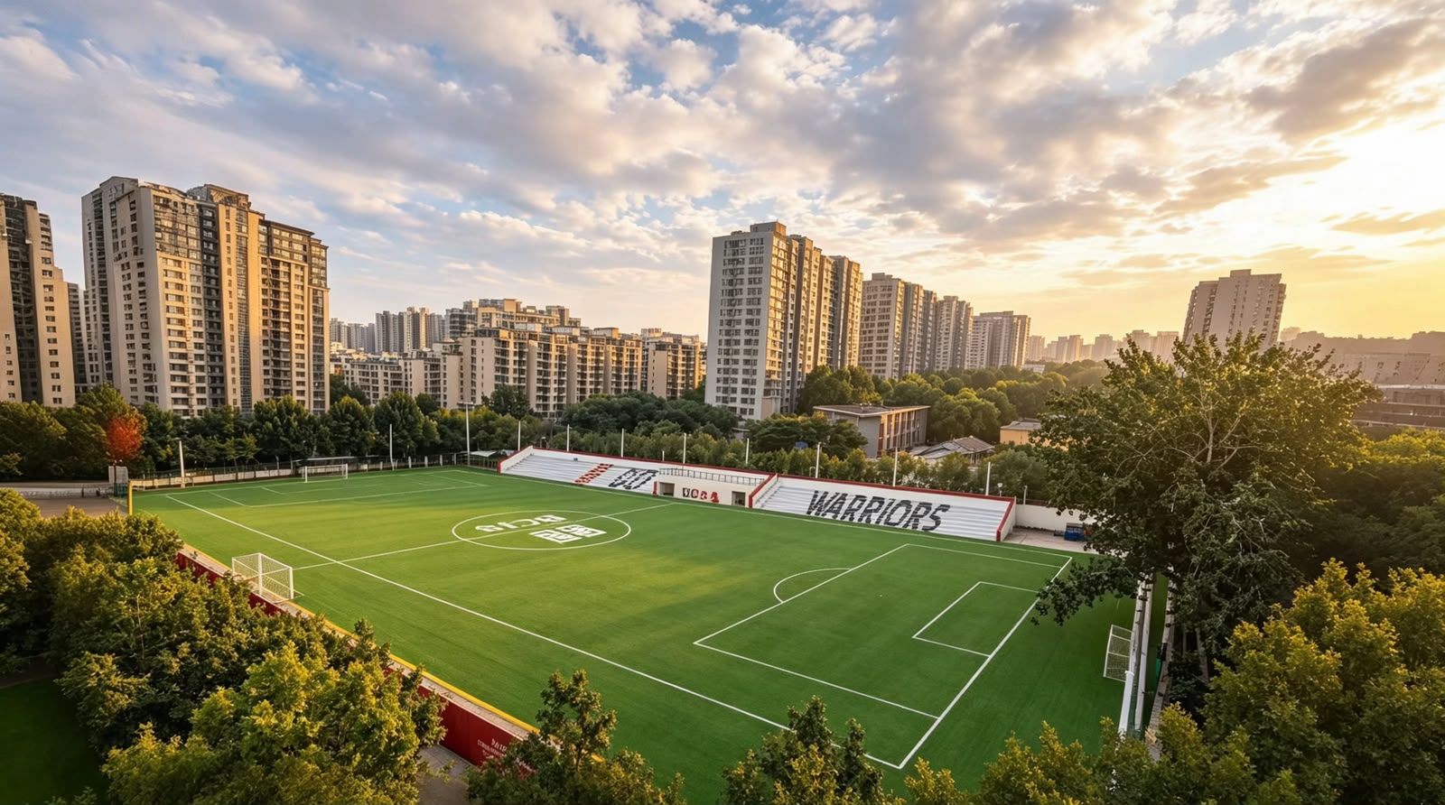 China’s First Infill Free FIFA Quality Field, in the Heart of Beijing