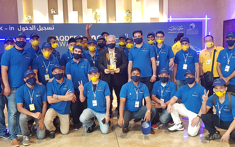 TenCate Grass Middle East receives Taqdeer Award