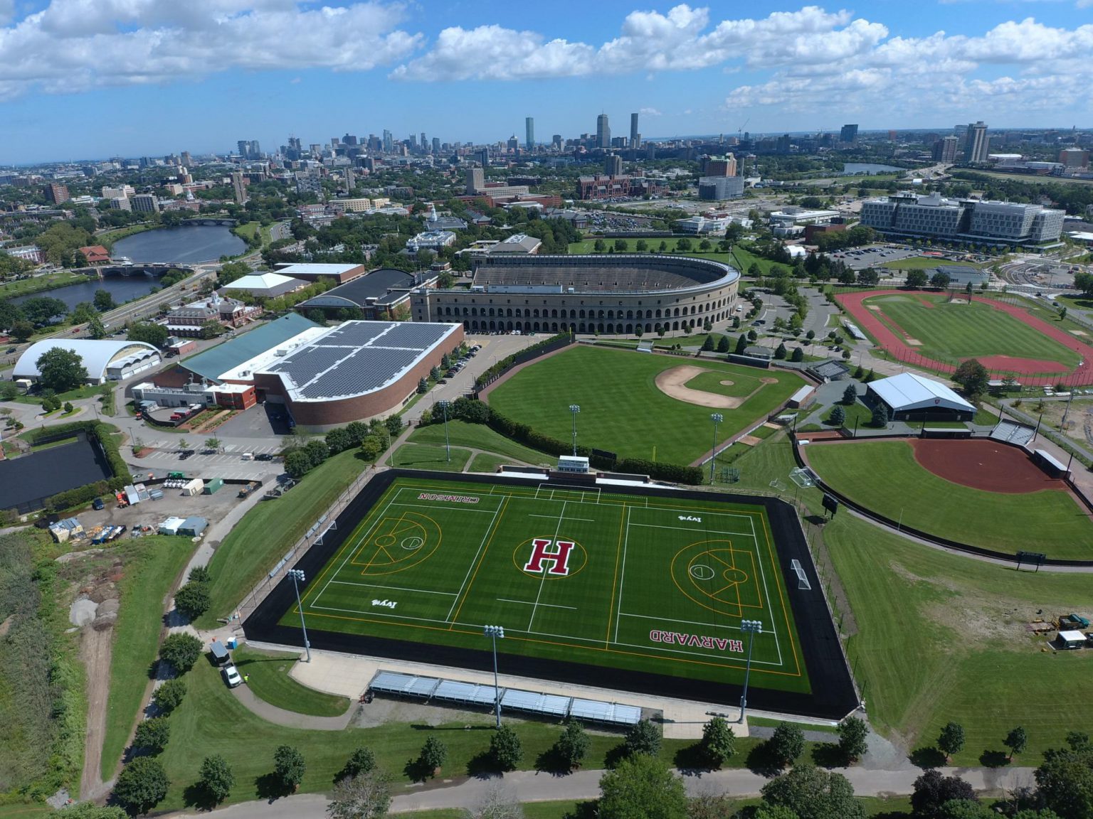 Woven IRONTURF for Harvard University and University of San Francisco